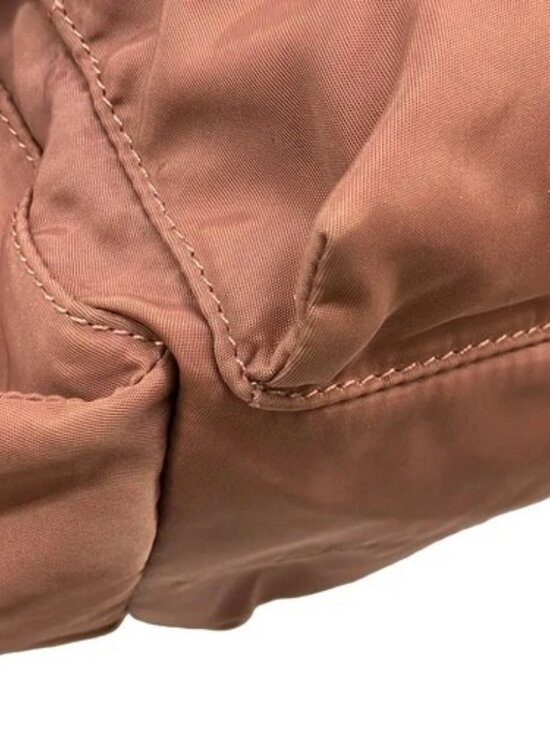 BURBERRY LONDON ENGLAND 4020959 Pink Beige Black Nylon Leather Backpack main image 9